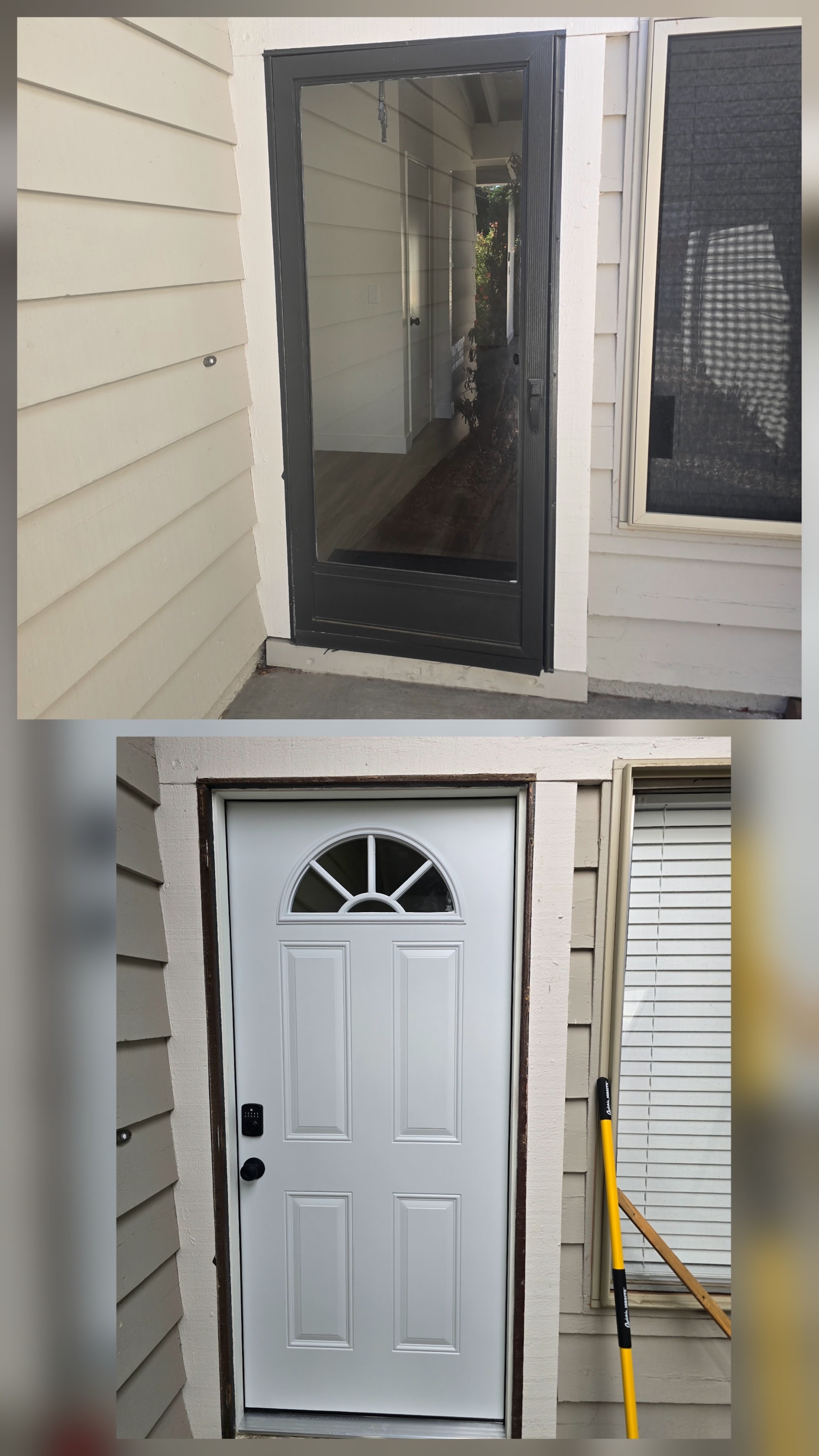 Screen door and front door replacement